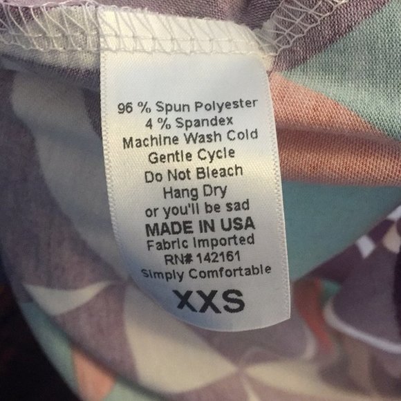 XXS LuLaRoe Maxi Skirt E01 1845 - Picture 3 of 4